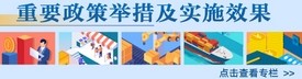 重要政策舉措及實施效果
